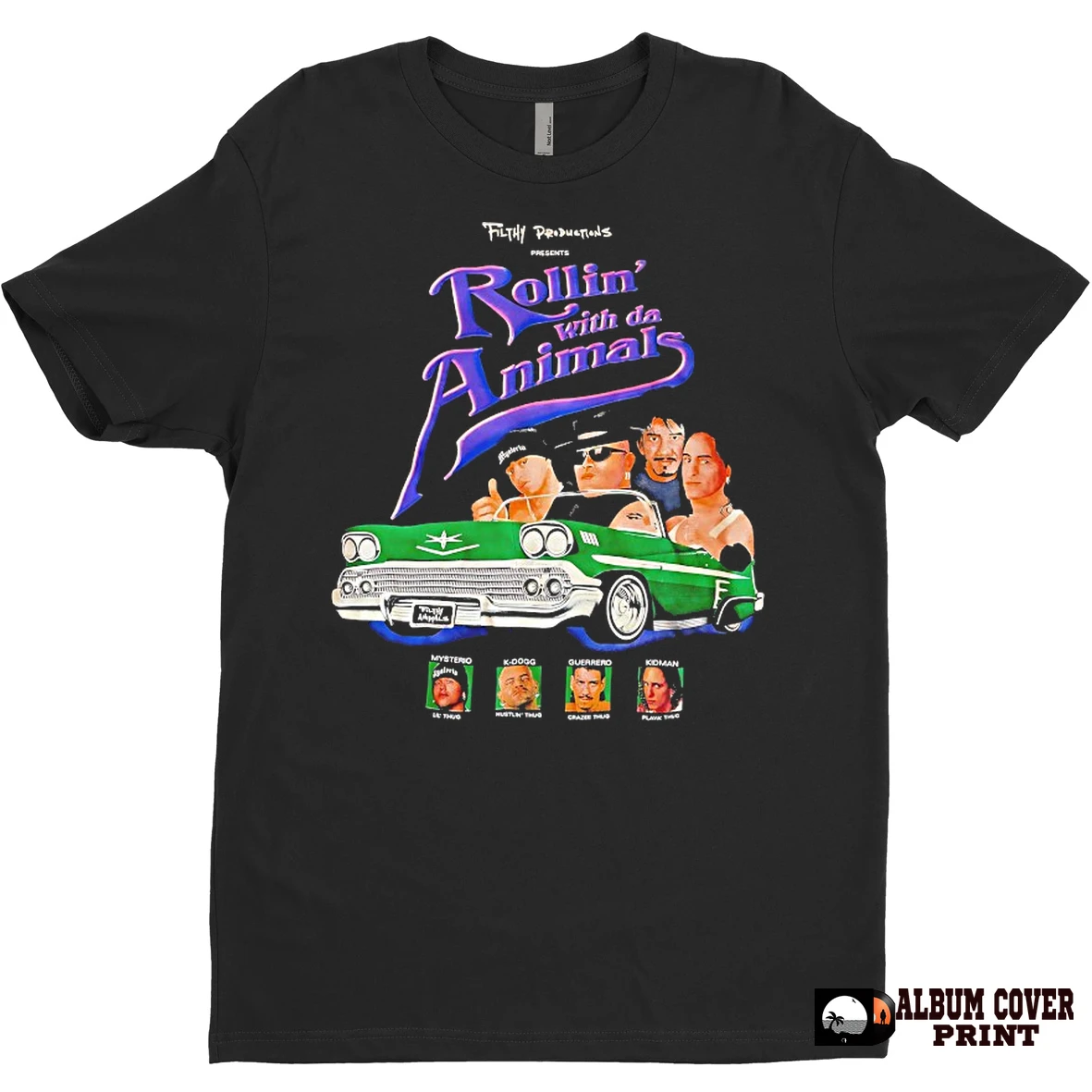 Original Filthy Productions Presents Rollin With Da Animals T Shirt Sweater