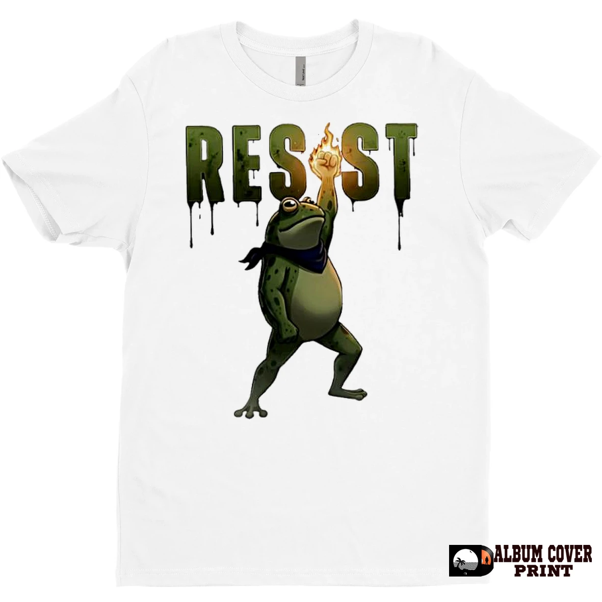 Original Fire Fist Resist Frog Portland Protest Frog T Shirt Sweater
