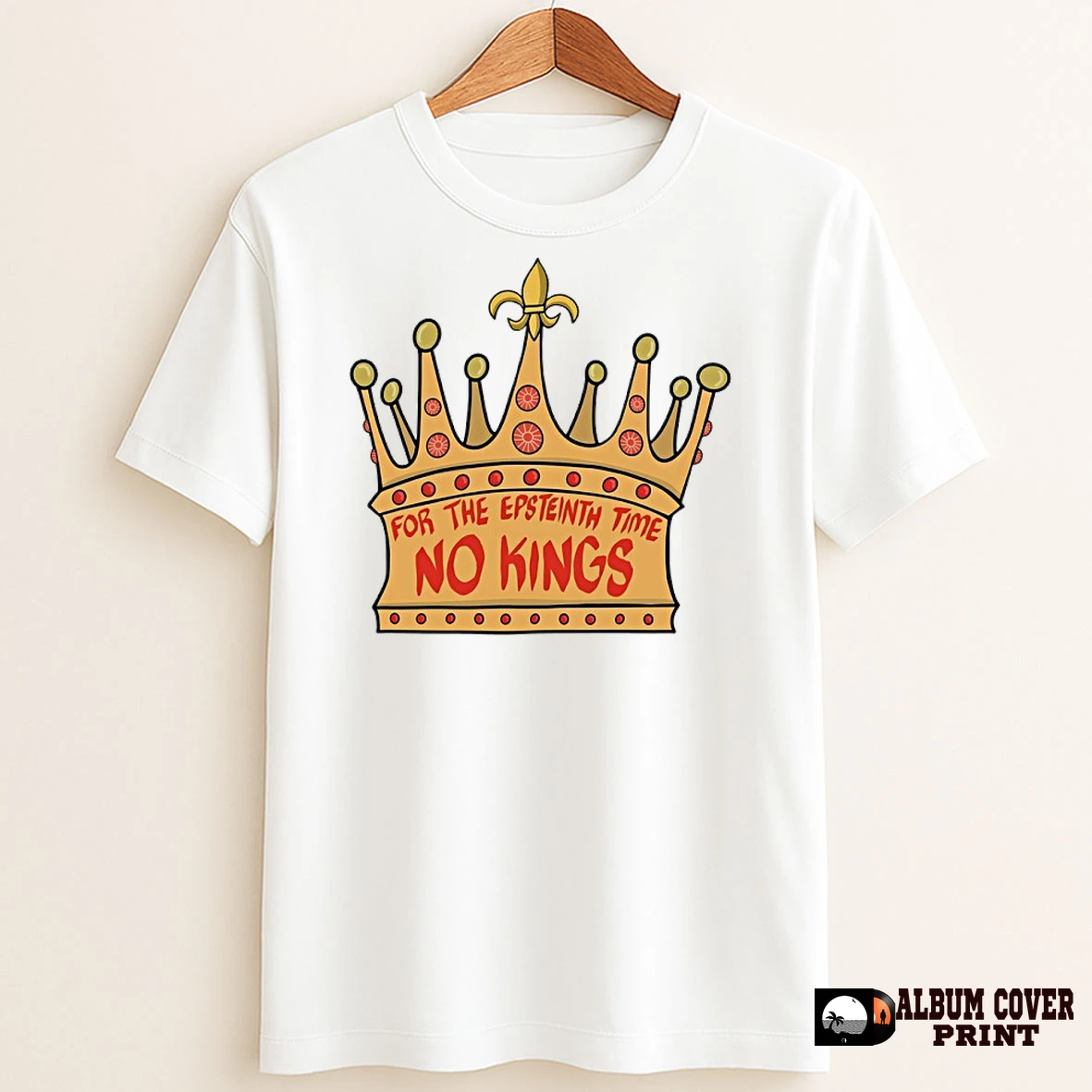 Original For The Epsteinth Time No King Crown T Shirt Sweater
