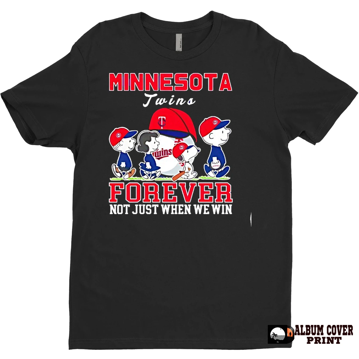 Original Forever Minnesota Twins Snoopy And Peanuts Forever Not Just When We Win T Shirt Sweater