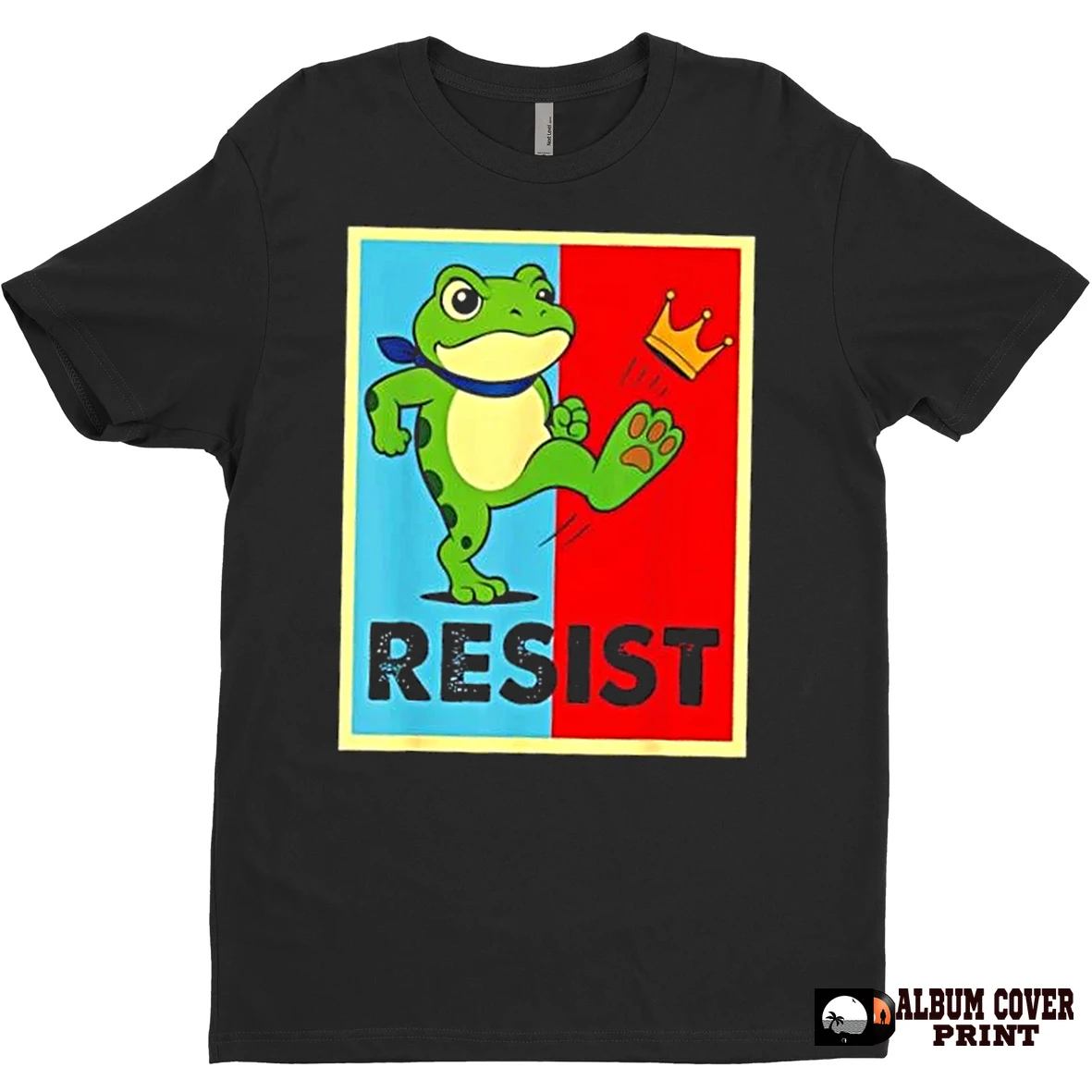 Original Frog Resist No Kings Crown T Shirt Sweater