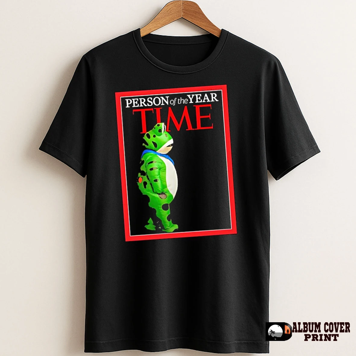Original Frog Time Magazine Person Of The Year T Shirt Sweater