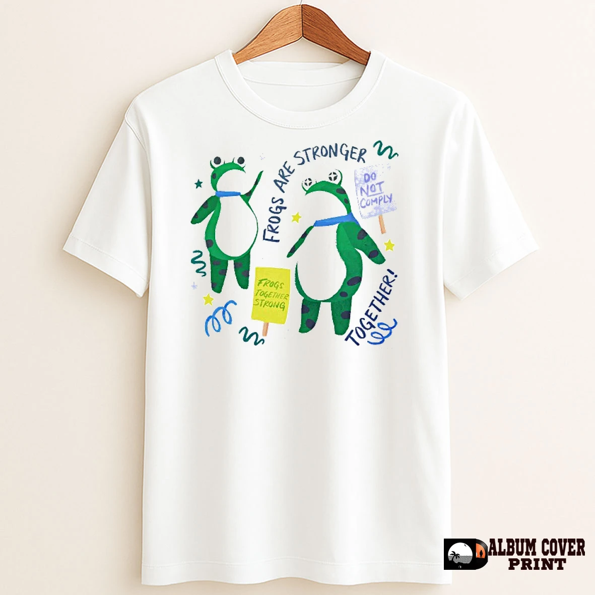 Original Frogs Are Stronger Frogs Together Strong Portland Frogs Protest T Shirt Sweater