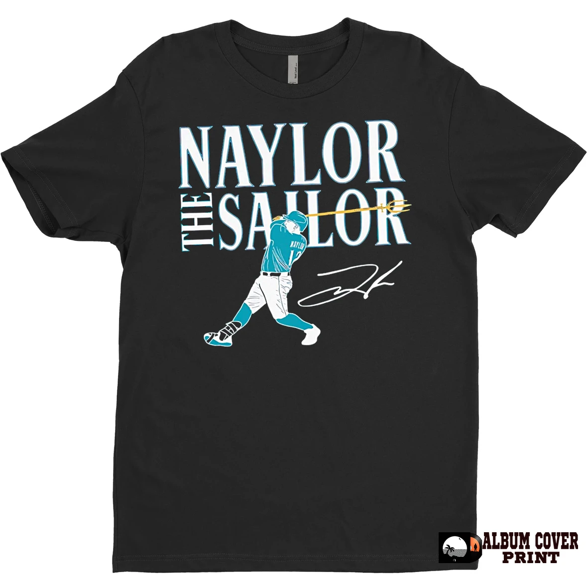 Original Funny Naylor The Sailor Josh Naylor 12 Players Baseball Signature T Shirt Sweater
