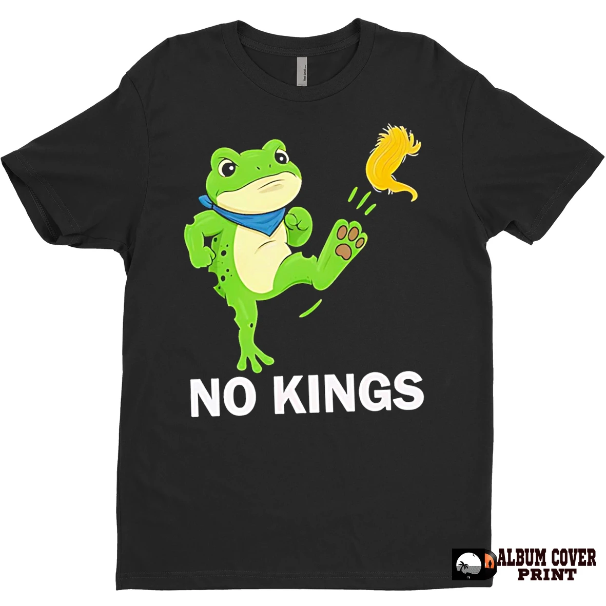 Original Funny No Kings Portland Frog Protest Resist T Shirt Sweater