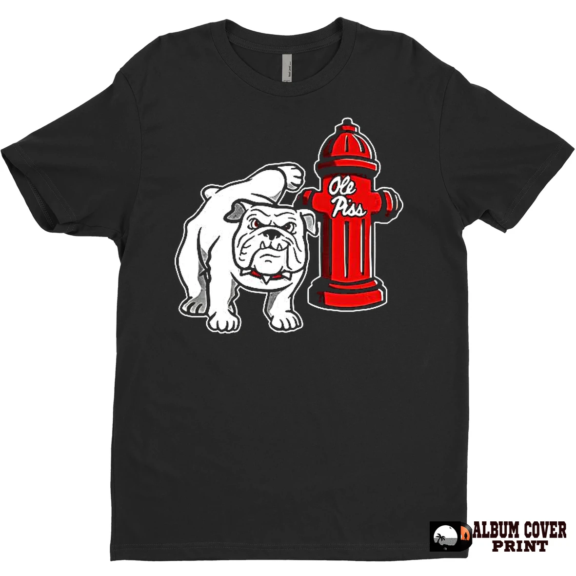 Original Georgia Bulldogs Vs Ole Miss Rebels Hydrant T Shirt Sweater