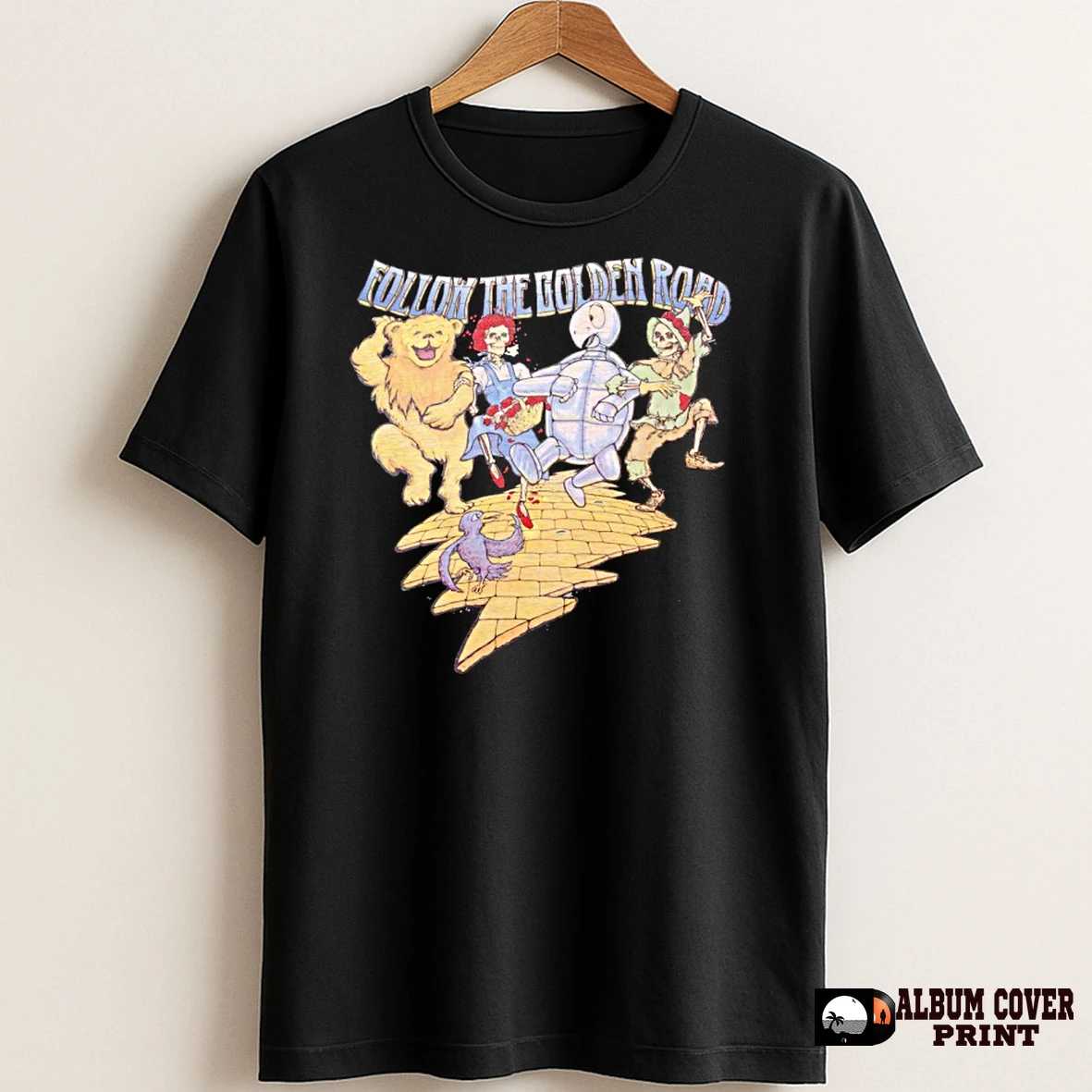 Original Grateful Dead Follow The Golden Road T Shirt Sweater