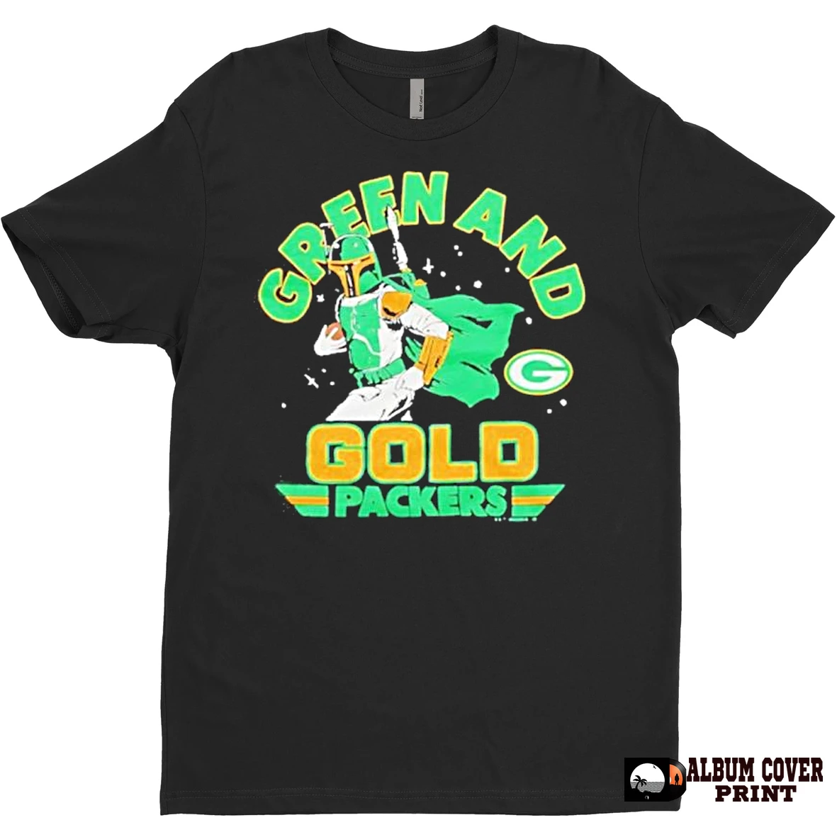 Original Green And Gold Star Wars X Green Bay Packers T Shirt Sweater