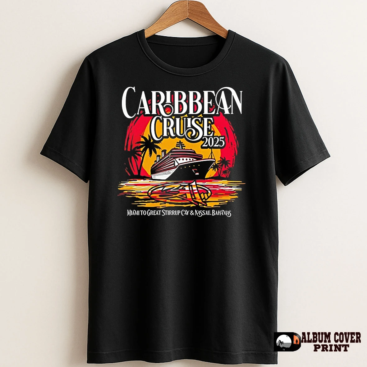 Original Grunge Cruise Miami To Great Stirrup Cay And Nassau Bahamas T Shirt Sweater
