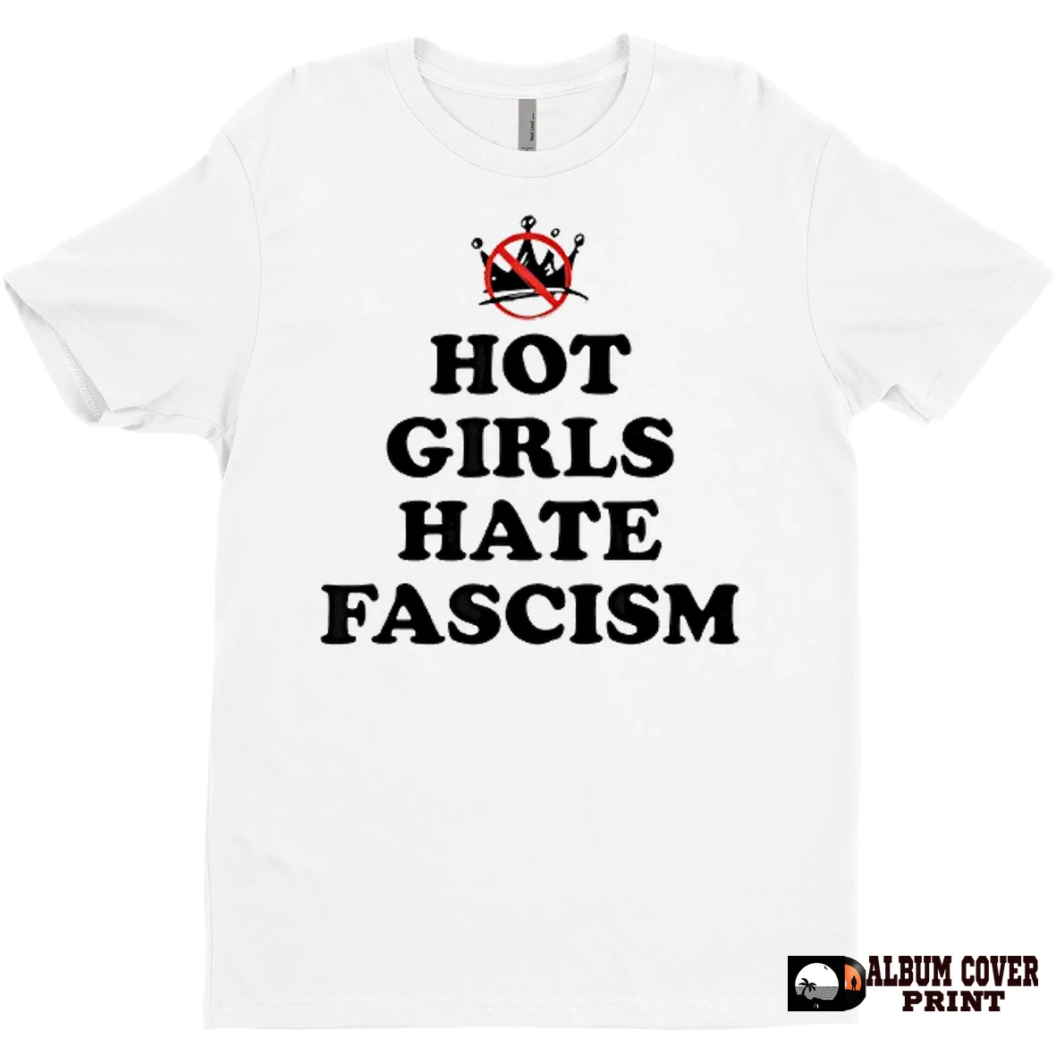 Original Hot Girls Hate Fascism Resist Anti Fascism Fall Of Fascism T Shirt Sweater