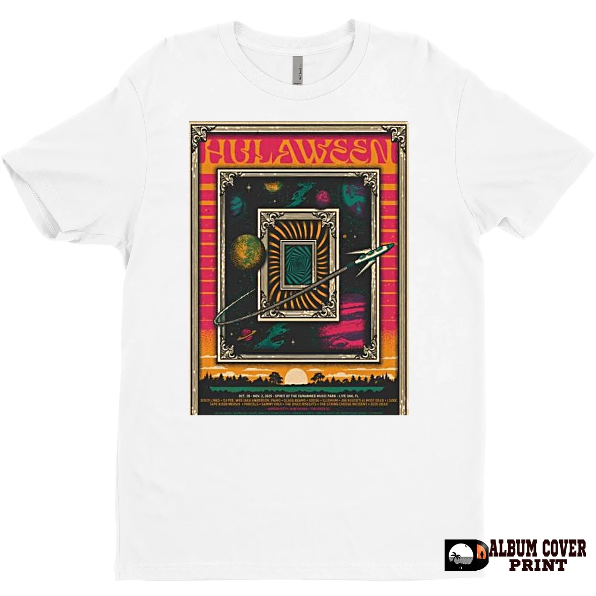 Original Hulaween 2025 Music Park In Live Oak Fl T Shirt Sweater
