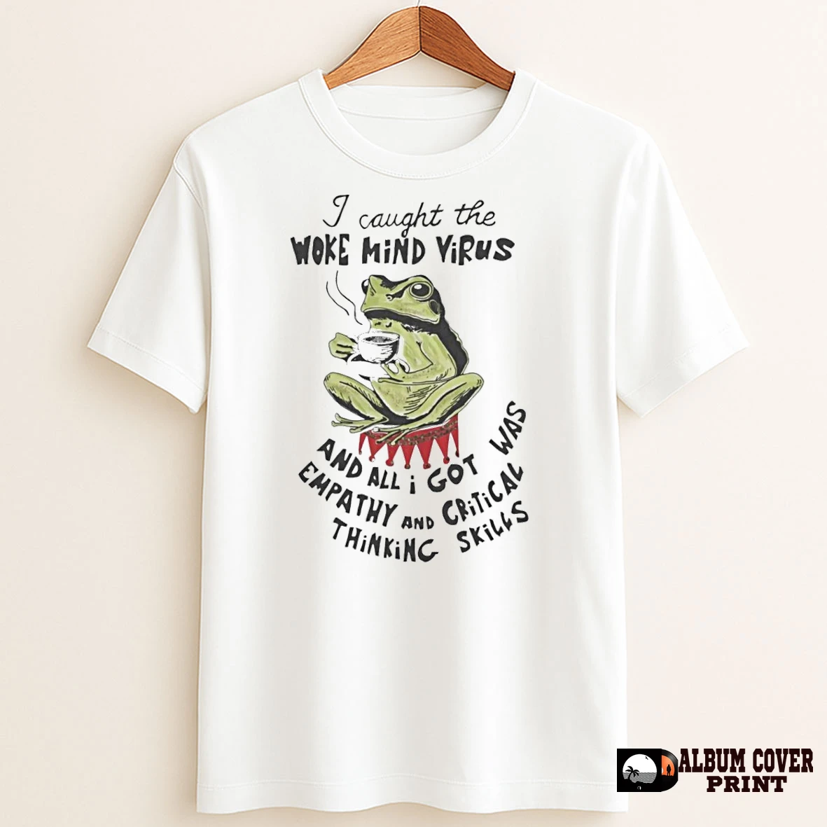 Original I Caught The Woke Mind Virus T Shirt Sweater