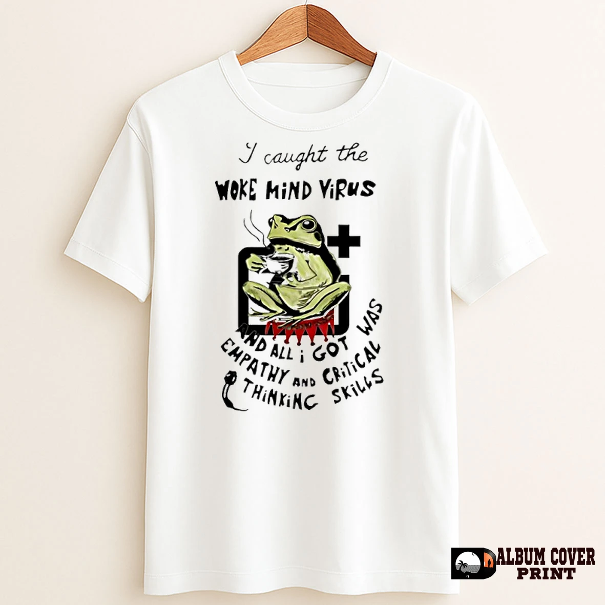 Original I Caught The Woke Mind Virus And All I Got Was Empathy T Shirt Sweater