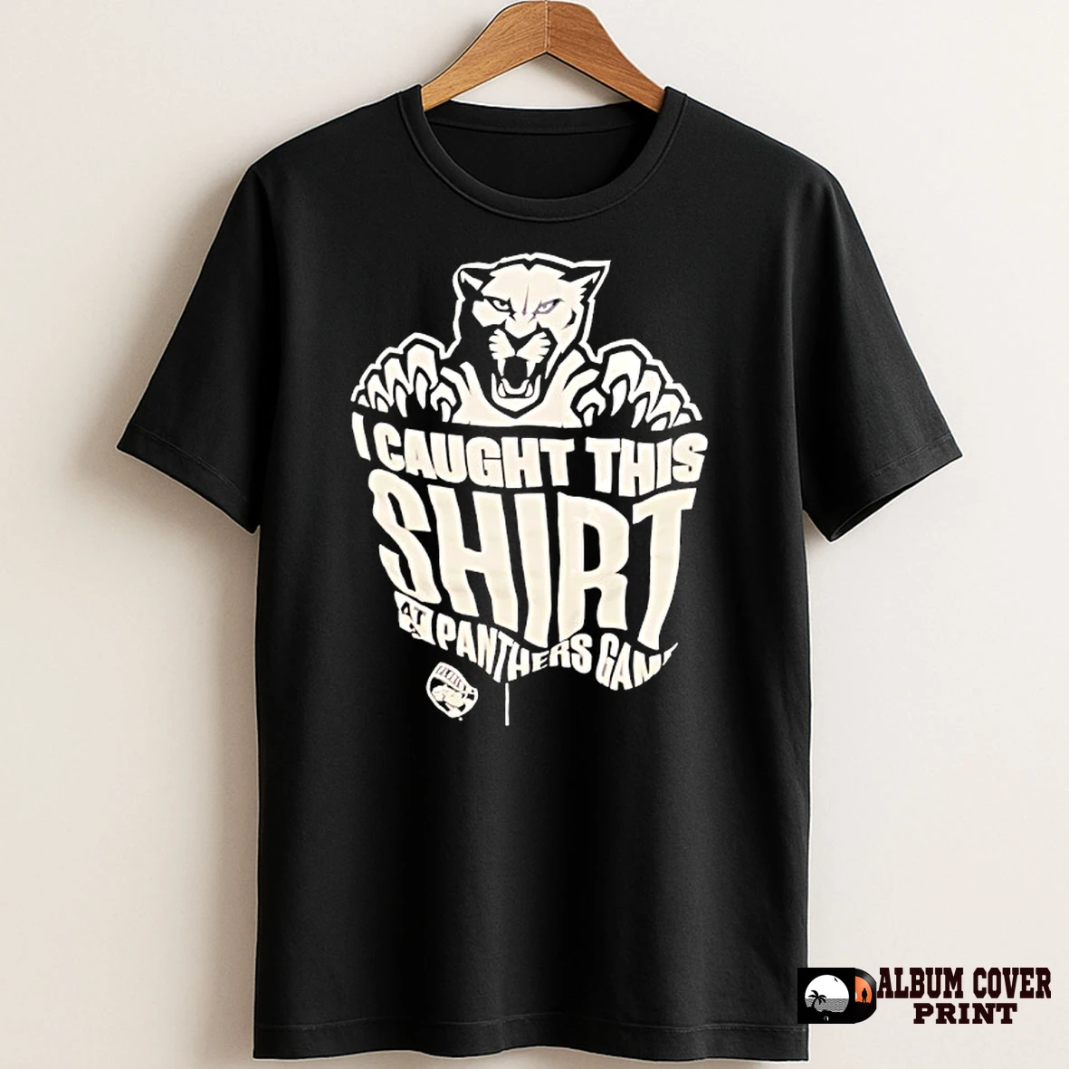 Original I Caught This Shrt At A Panthers Game T Shirt Sweater
