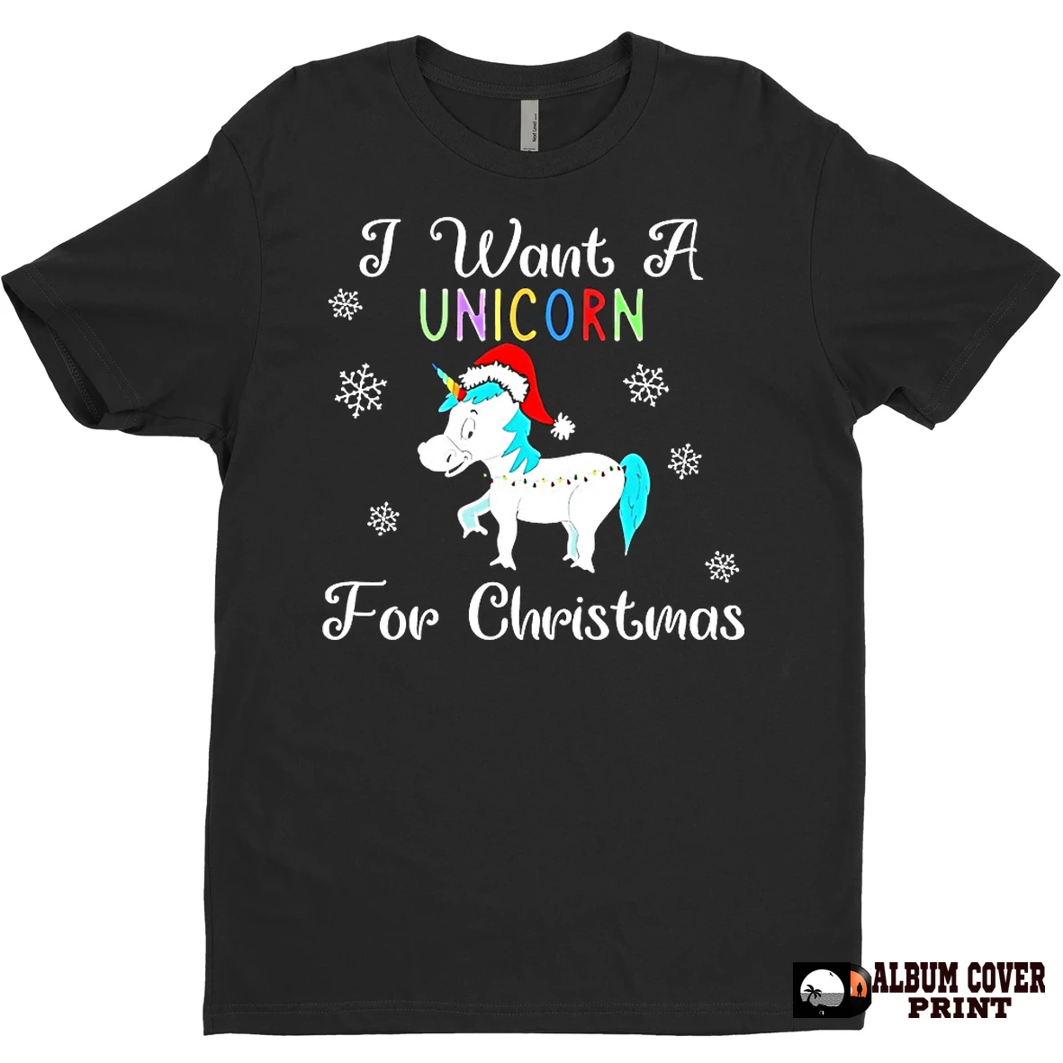 Original I Want A Unicorn For Christmas Holiday T Shirt Sweater