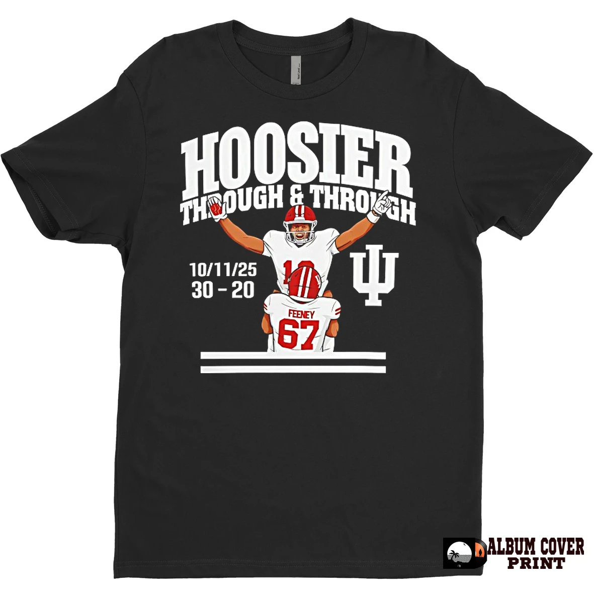 Original Indiana Hoosiers Football Through And Through T Shirt Sweater