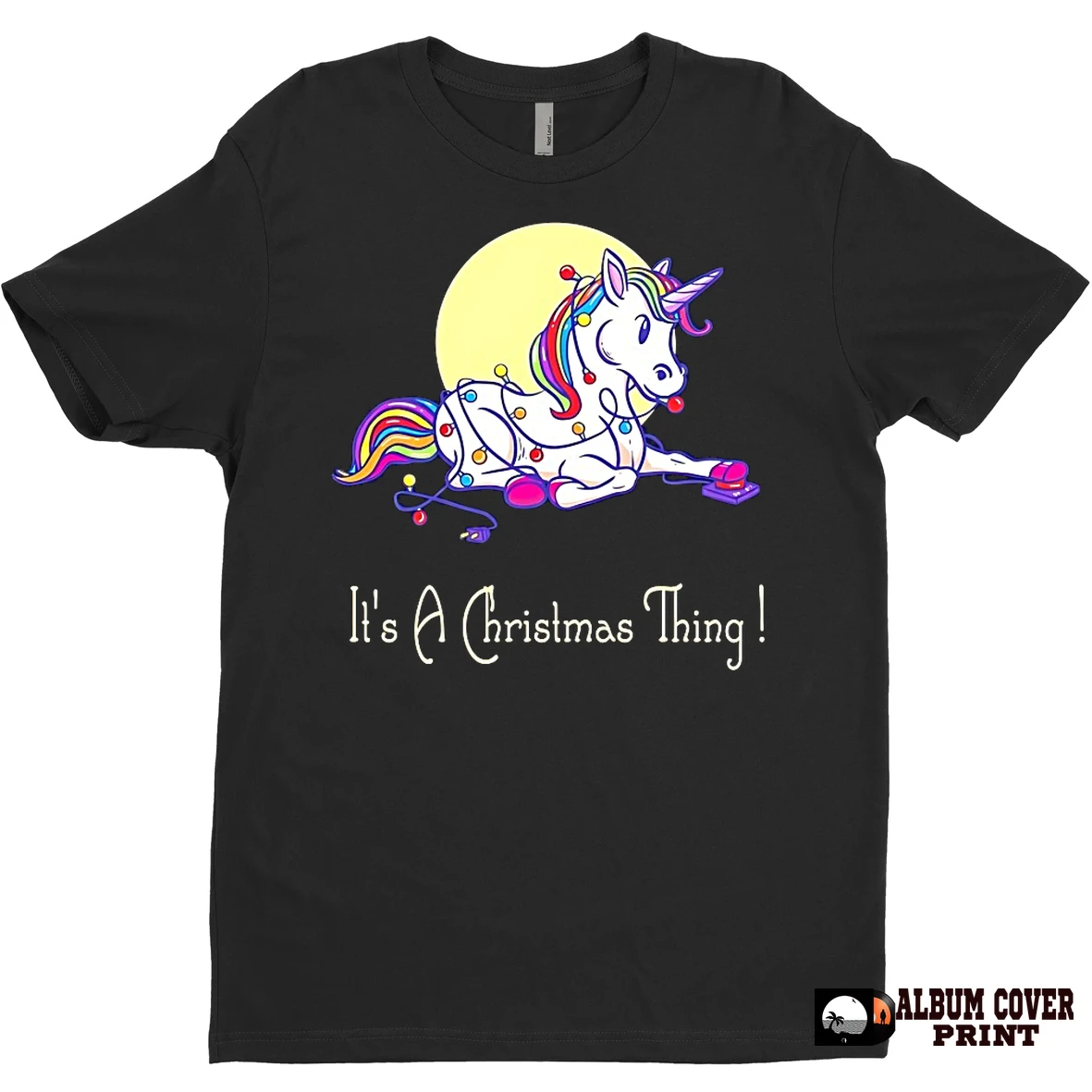 Original Its A Christmas Thing Unicorn Lights Funny Holiday T Shirt Sweater