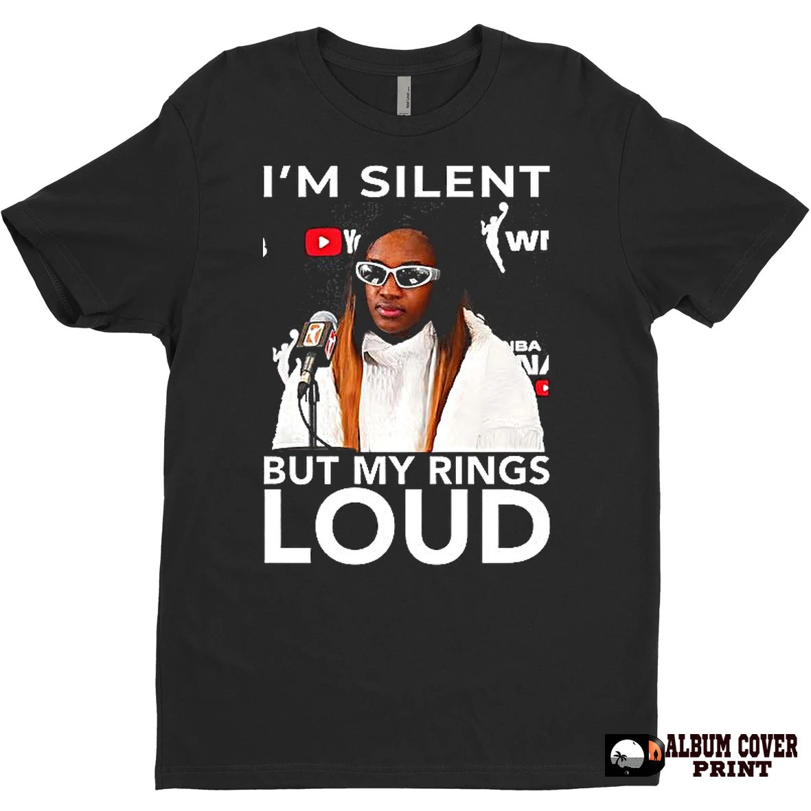 Original Jackie Young Im Silent But My Ring Loud T Shirt Sweater