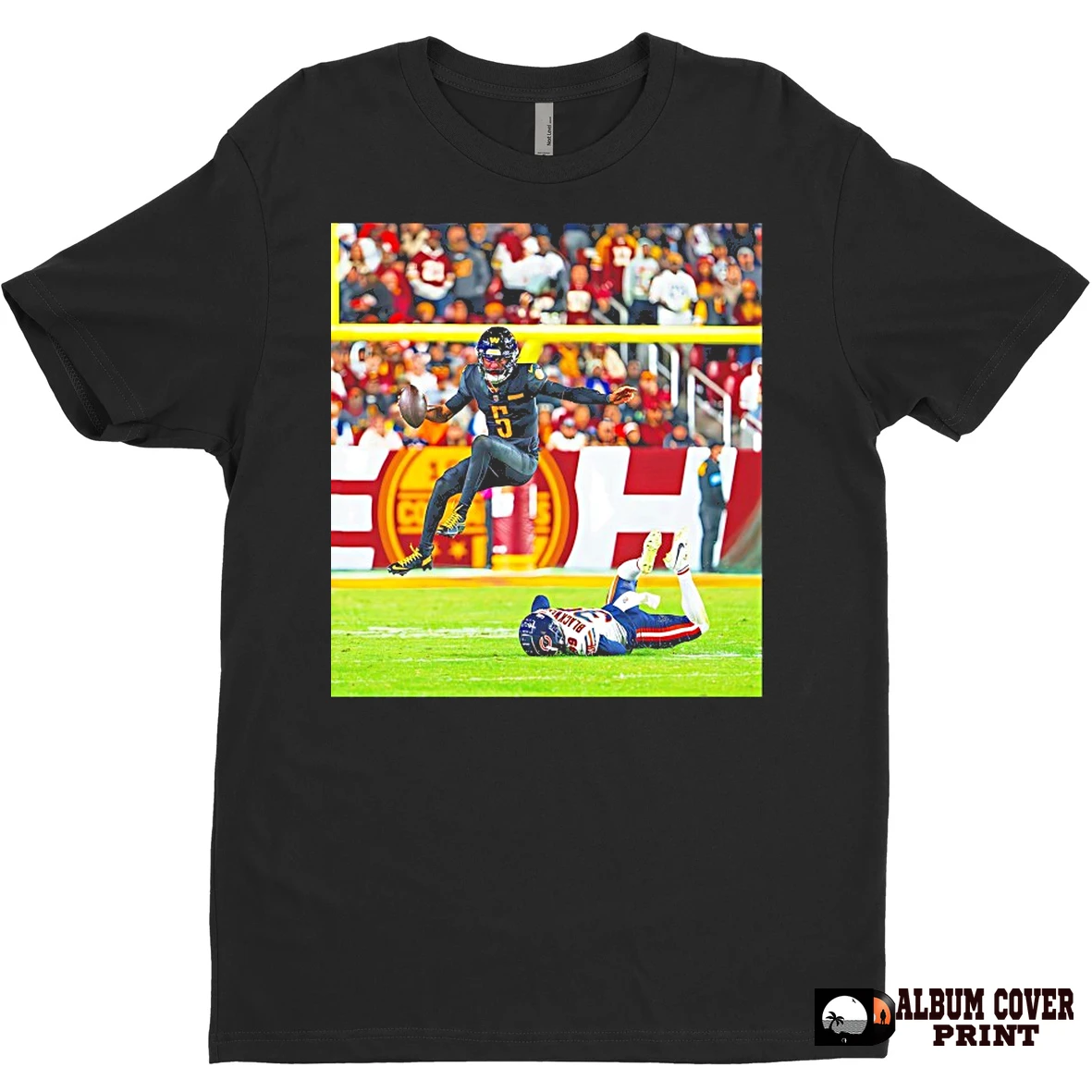 Original Jayden Daniels Leap Year Washington Commanders Jump T Shirt Sweater
