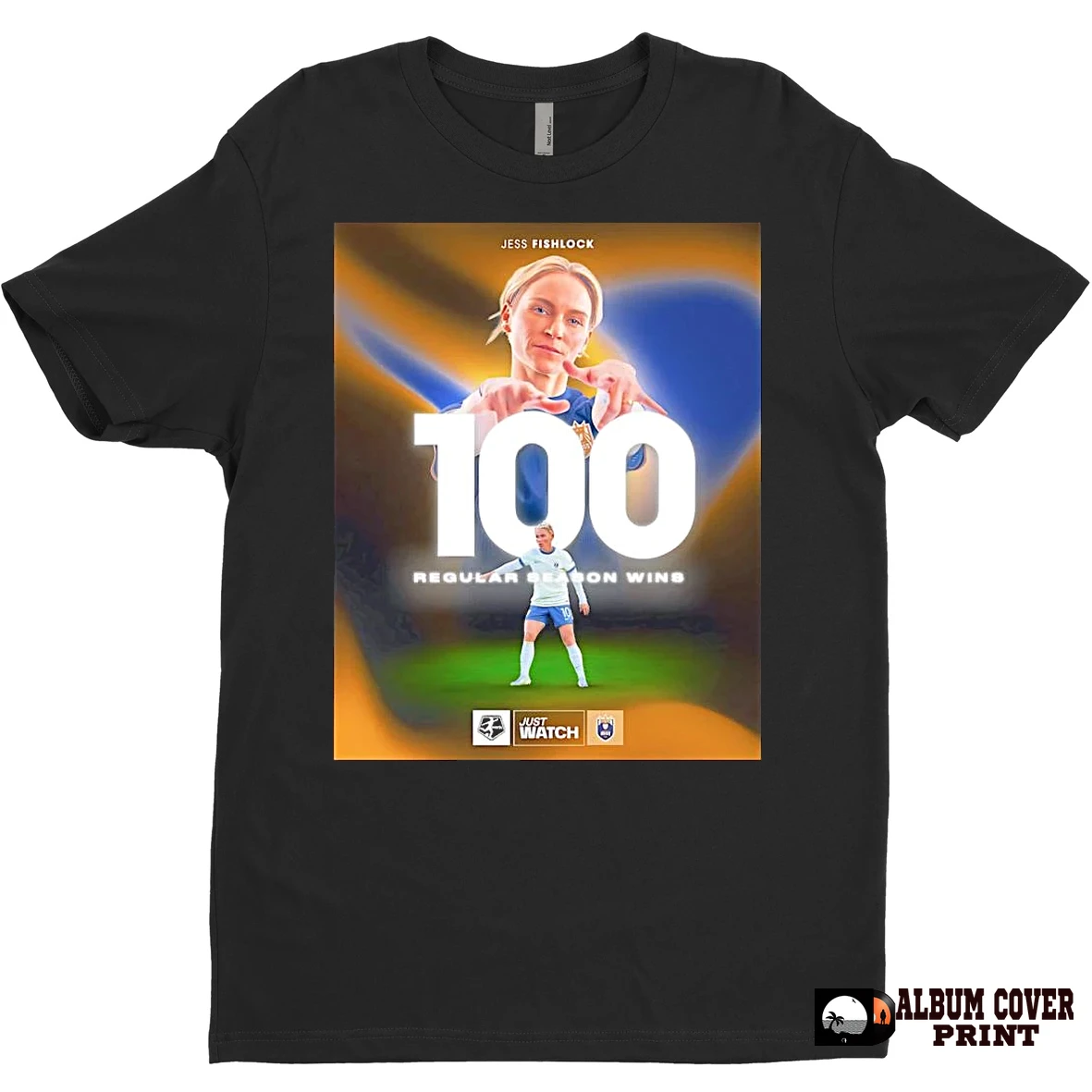 Original Jess Fishlock 100 Regular Season Wins T Shirt Sweater