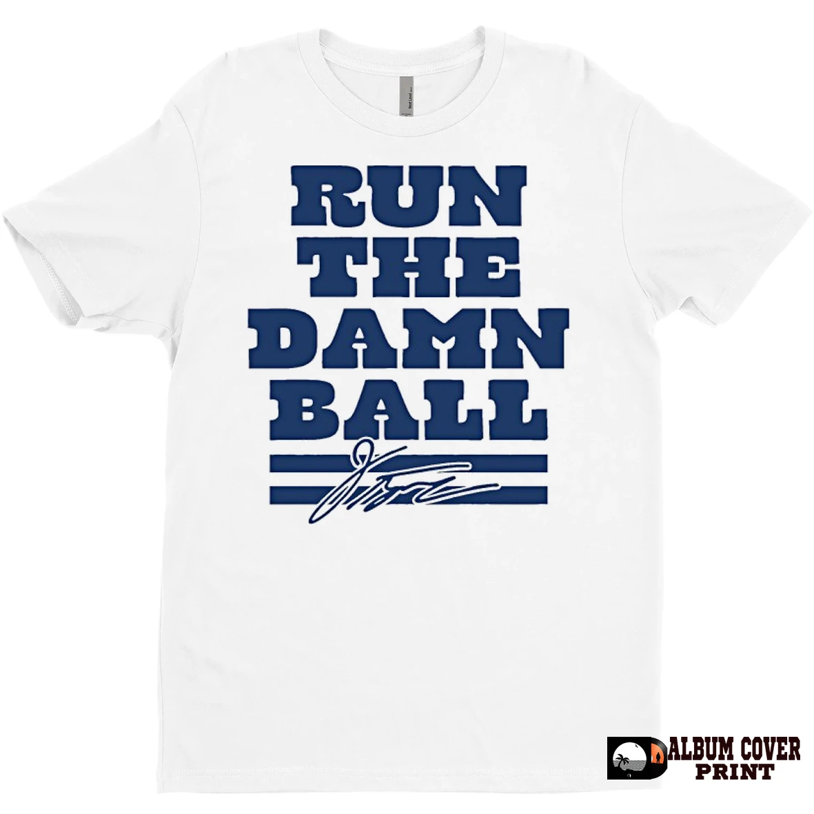Original Jonathan Taylor Indianapolis Colts Run The Damn Ball Signature T Shirt Sweater
