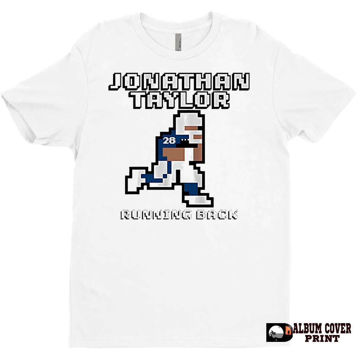Original Jonathan Taylor Running Back Pixel T Shirt Sweater