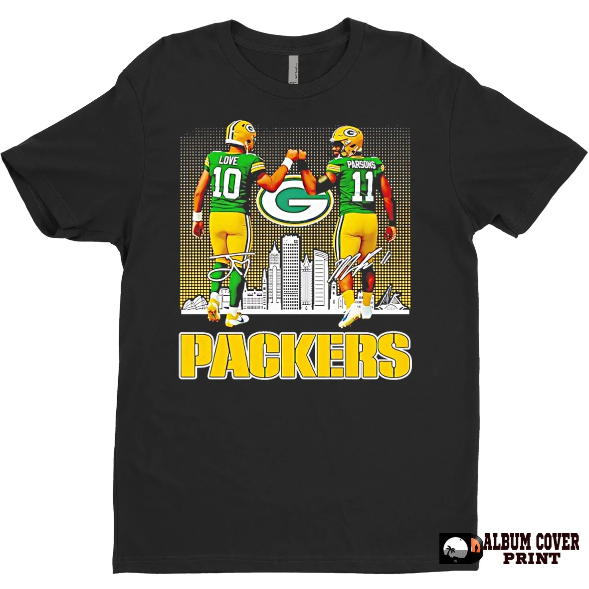 Original Jordan Love And Micah Parsons Green Bay Packers T Shirt Sweater