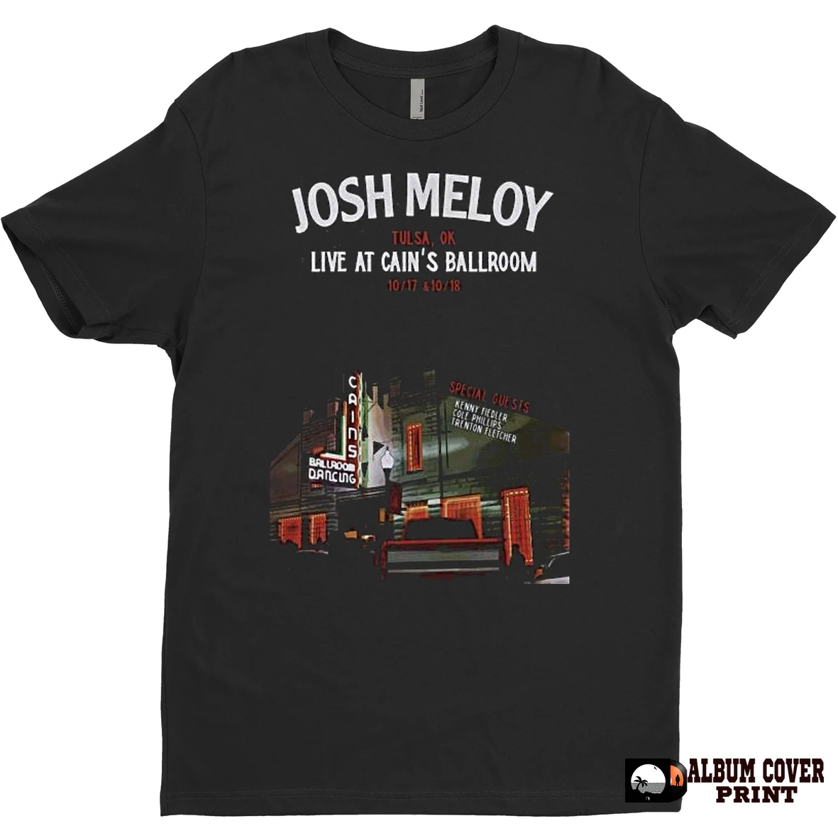 Original Josh Meloy October 17 18 2025 Tulsa Ok Concert T Shirt Sweater
