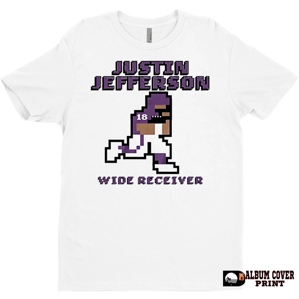Original Justin Jefferson Minnesota Vikings Wide Receiver Pixel T Shirt Sweater