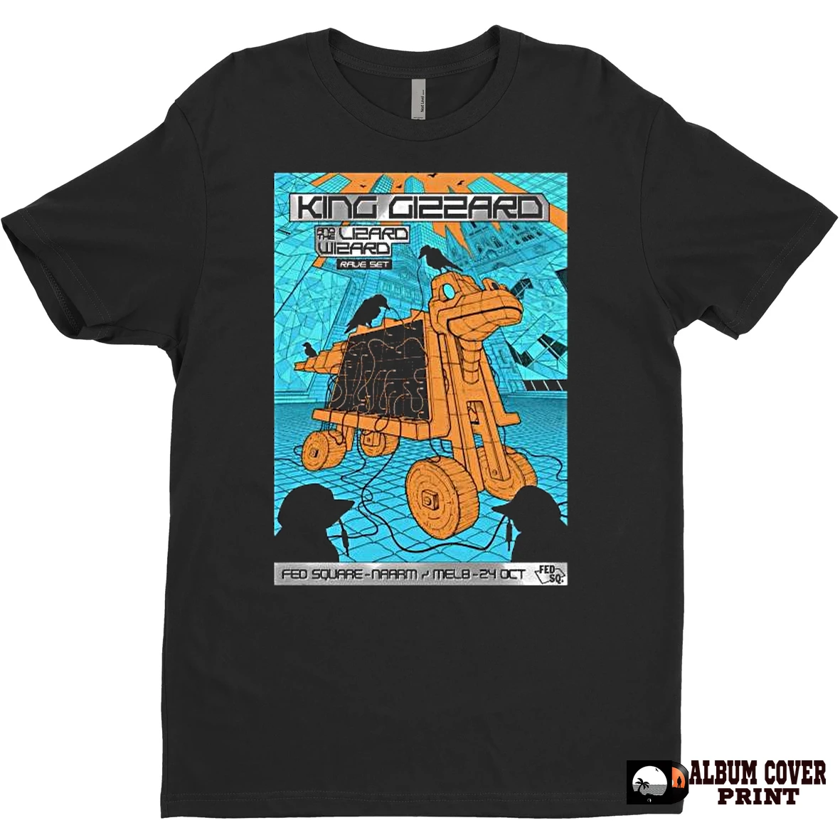 Original King Gizzard And The Lizard Wizard Melbourne October 24 2025 Tour T Shirt Sweater
