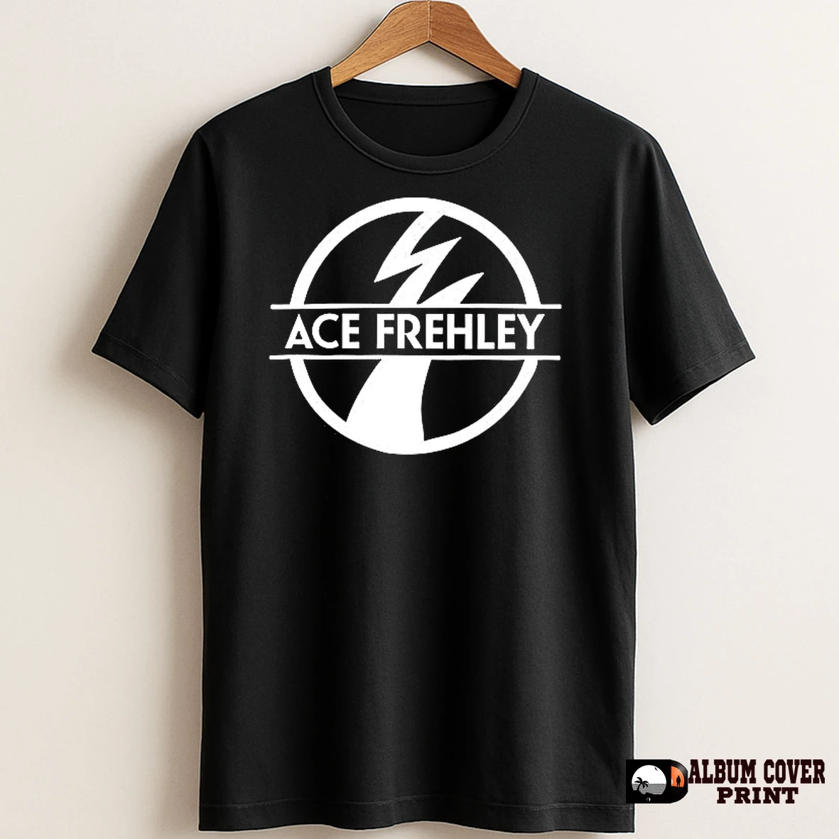 Original Kiss Ace Frehley Logo T Shirt Sweater