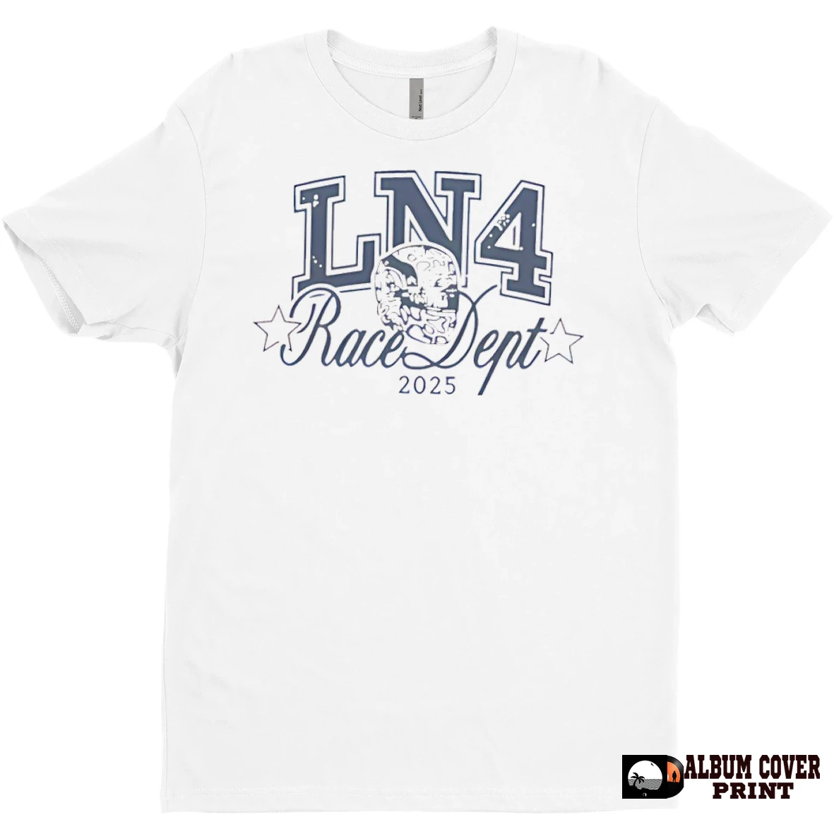Original Ln4 Race Dept 2025 Skull Helmet T Shirt Sweater