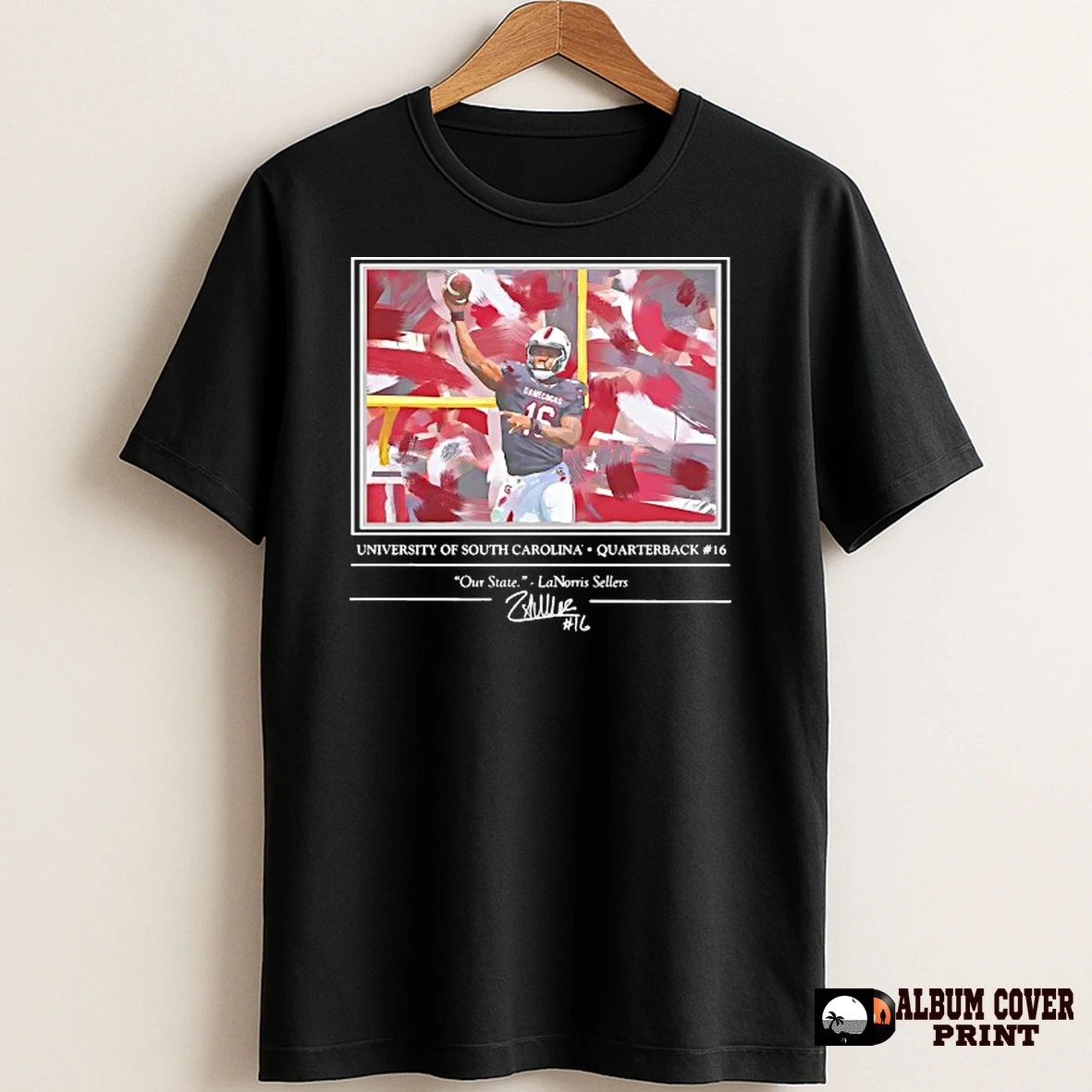 Original Lanorris Sellers University Of South Carolina Gamecocks Signature T Shirt Sweater