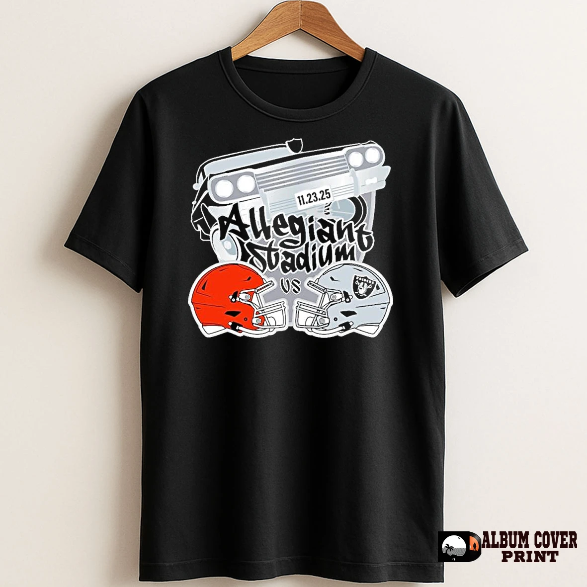 Original Las Vegas Raiders Vs Cleveland Browns November 23 2025 Head To Head T Shirt Sweater