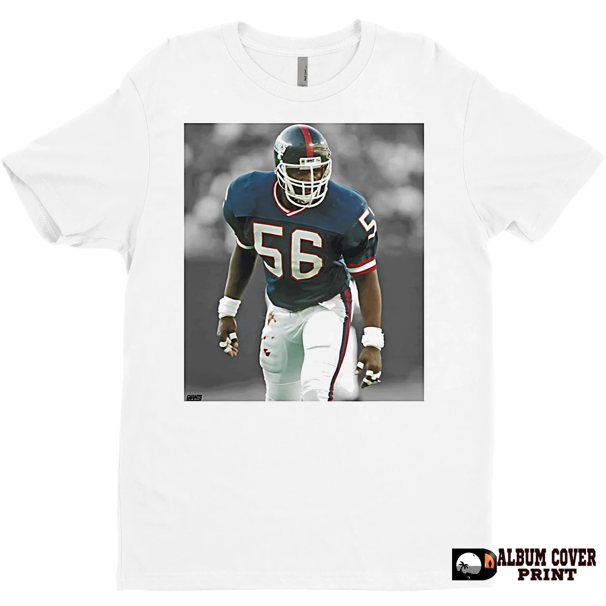 Original Lawrence Taylor Portrait New York Giants Legend T Shirt Sweater