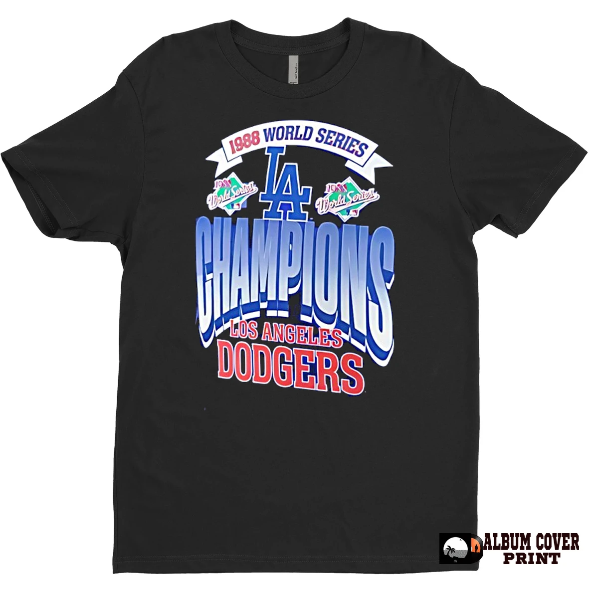 Original Los Angeles Dodgers 1988 Mlb World Series Champions T Shirt Sweater