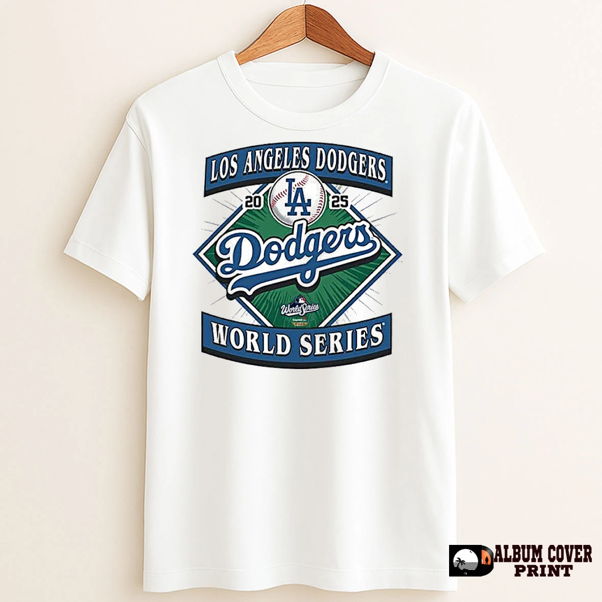 Original Los Angeles Dodgers 2024 World Series Franklin Logo T Shirt Sweater