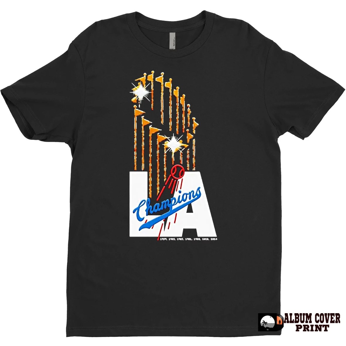 Original Los Angeles Dodgers 2025 Champions Trophy T Shirt Sweater