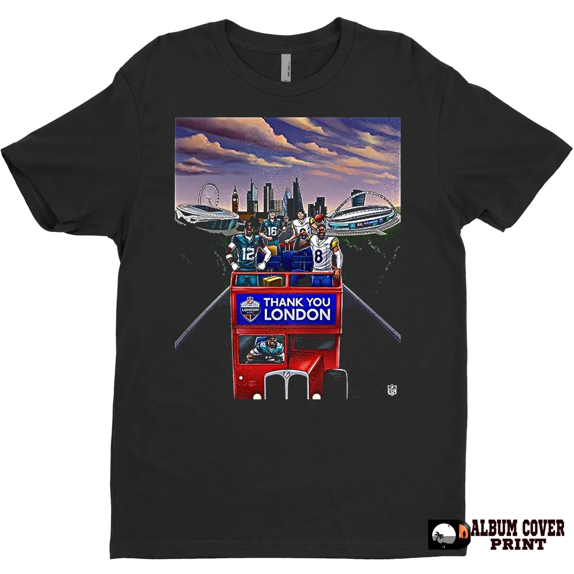 Original Los Angeles Rams Vs Jacksonville Jaguars Nfl Games 2025 Thank You London T Shirt Sweater