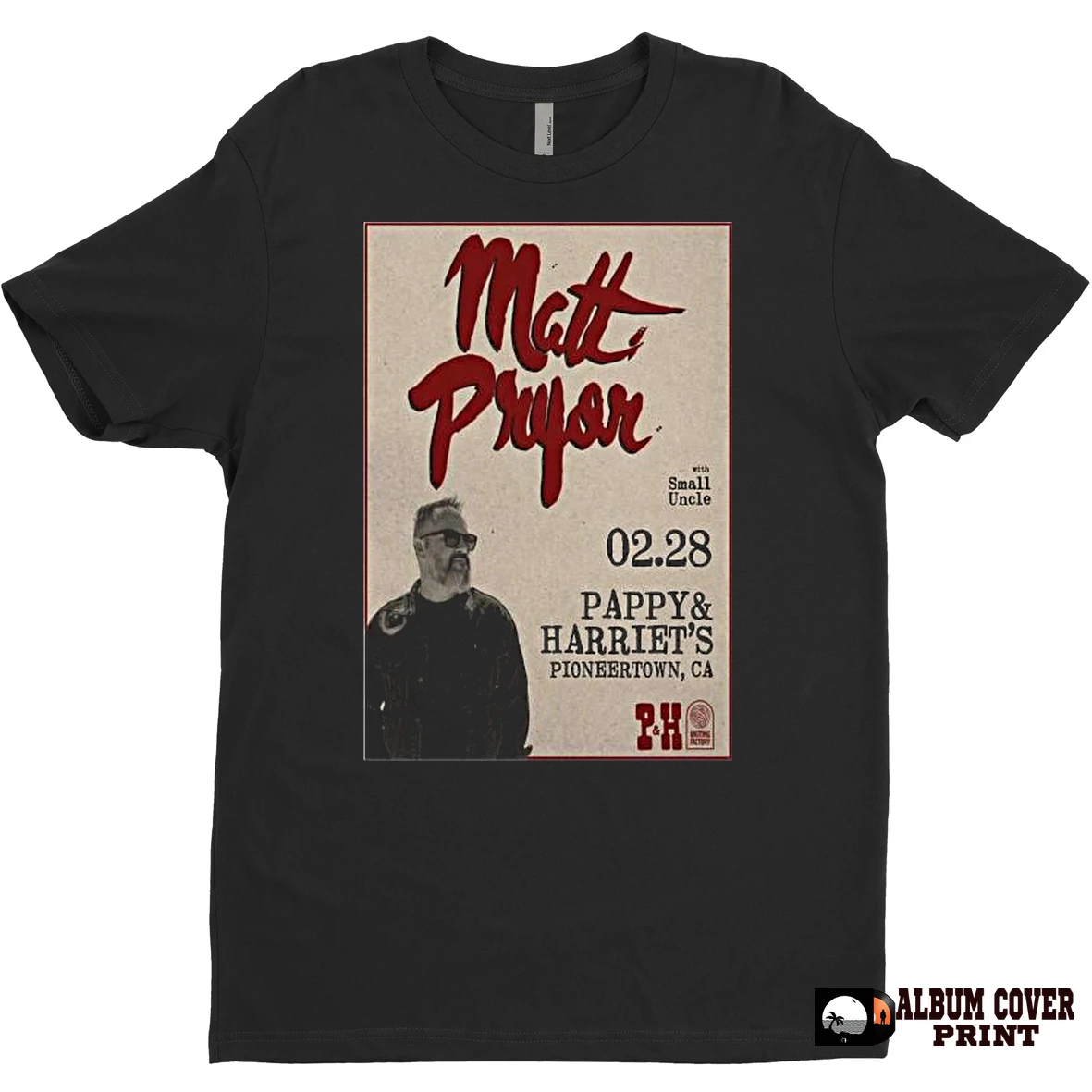 Original Matt Pryor Pioneertown Ca February 28 2026 T Shirt Sweater