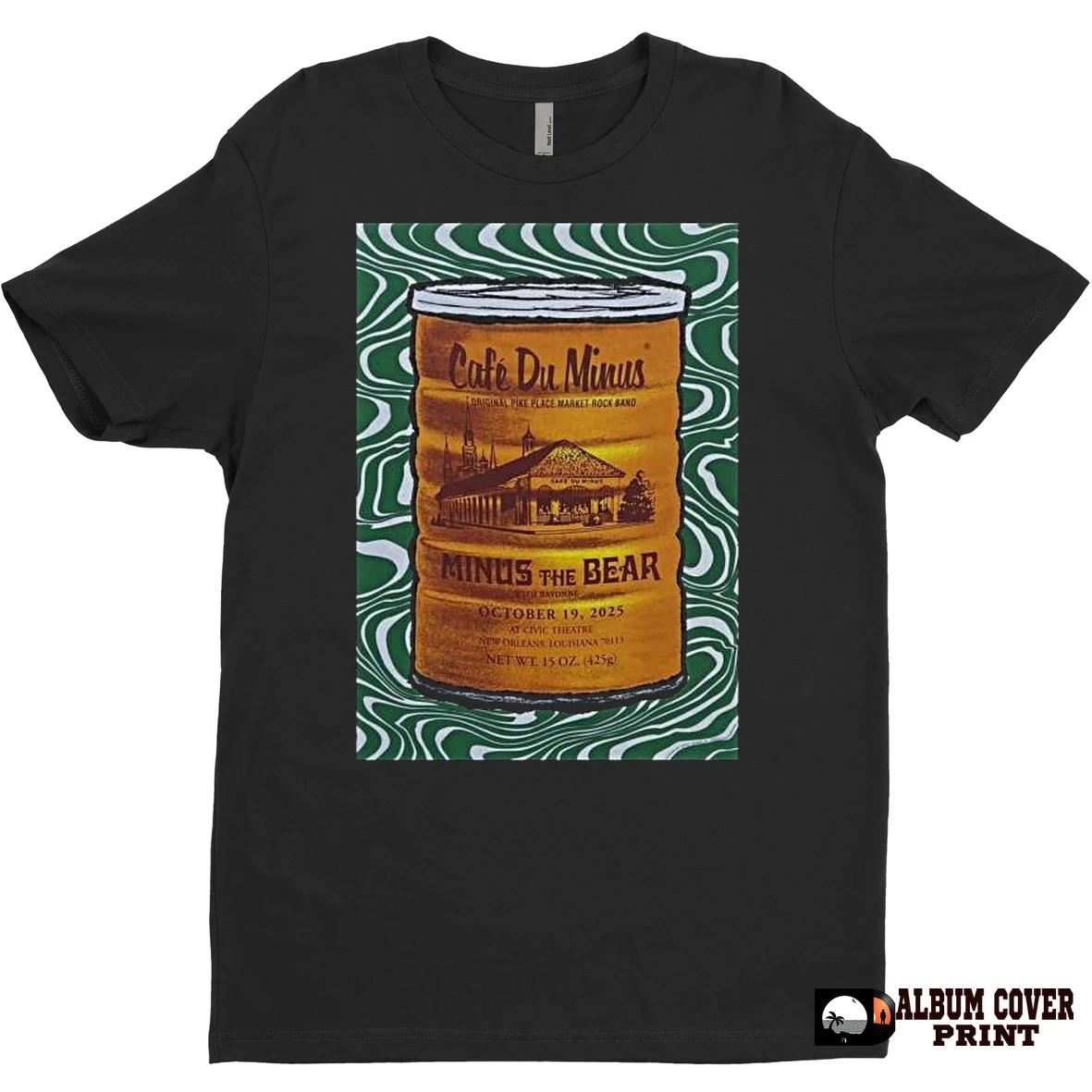 Original Minus The Bear Tour New Orleans La October 19 2025 T Shirt Sweater