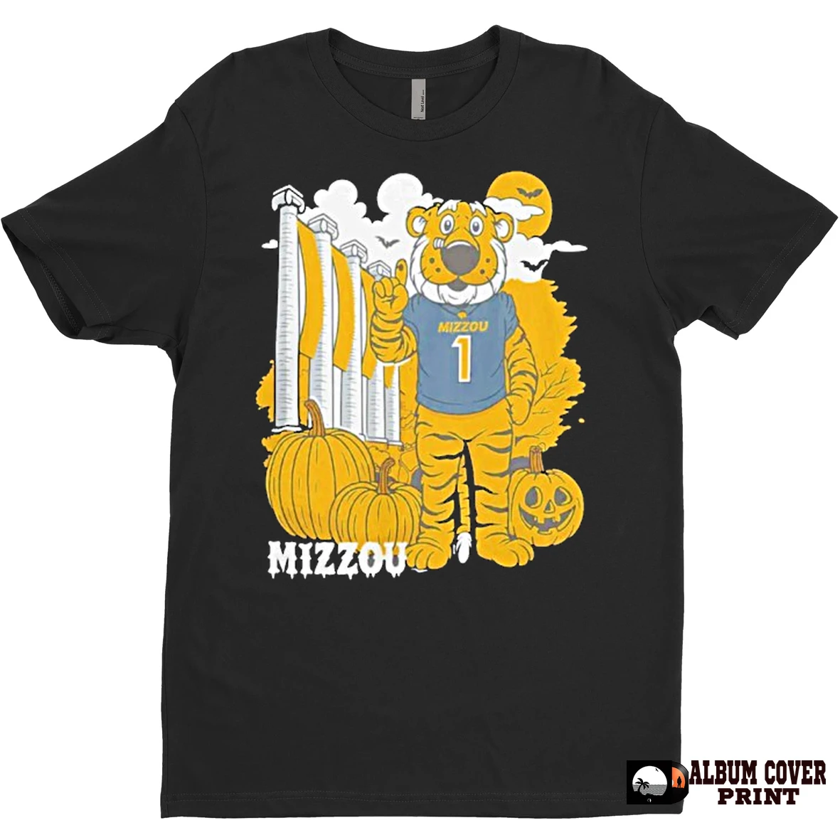 Original Missouri Tigers Spooky Zou Halloween Mascot Pumpkin T Shirt Sweater