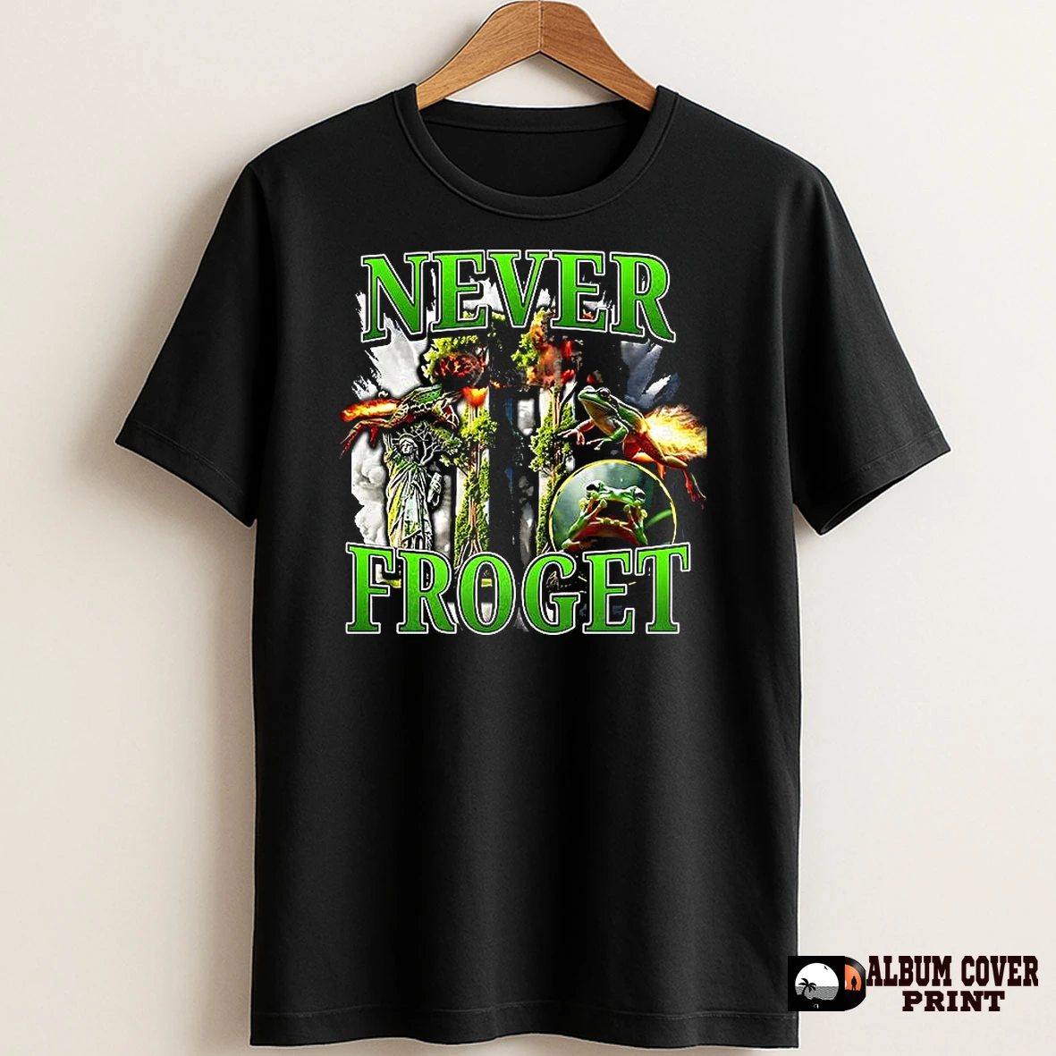 Original Never Froget Frog Meme T Shirt Sweater