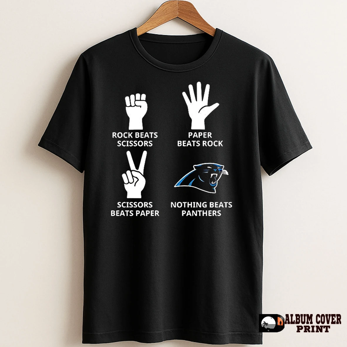 Original Nothing Beats Carolina Panthers Football Logo T Shirt Sweater