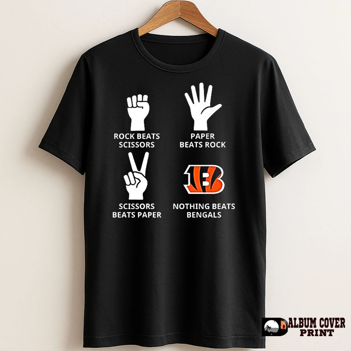 Original Nothing Beats Cincinnati Bengals Football Logo T Shirt Sweater