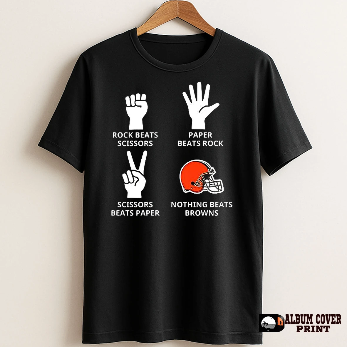 Original Nothing Beats Cleveland Browns Football Logo T Shirt Sweater