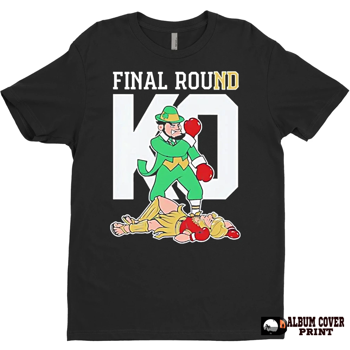 Original Notre Dame Fighting Irish Final Round Ko Knockout T Shirt Sweater
