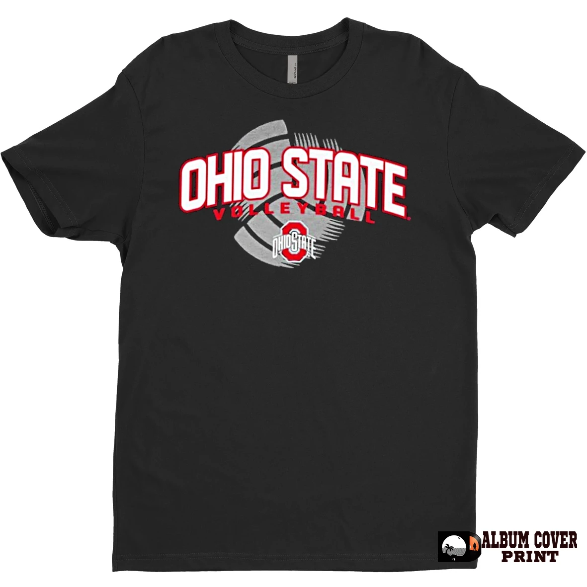Original Ohio State Buckeyes Volleyball Shadow T Shirt Sweater