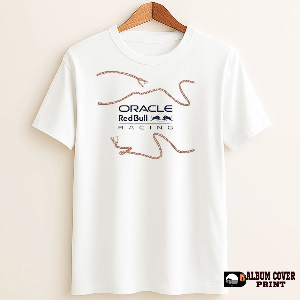 Original Oracle Red Bull Racing F1 For Texas Rope T Shirt Sweater