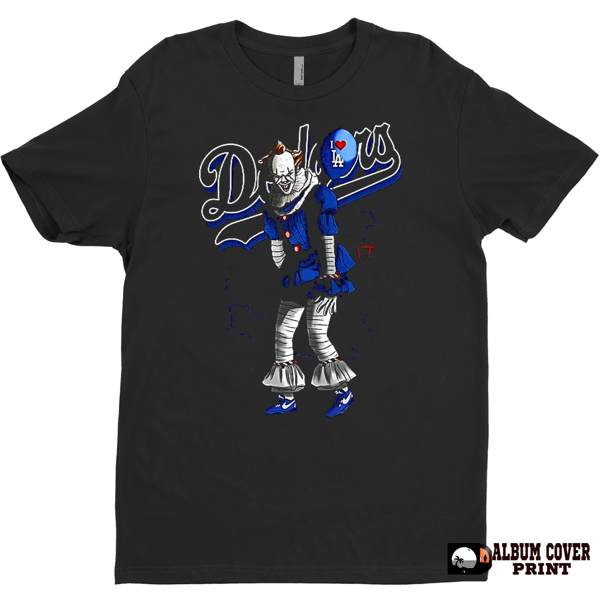 Original Pennywis It X Los Angeles Dodgers Mlb Halloween T Shirt Sweater